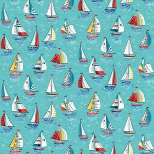 Makower - Nautical Yachts - Turquoise