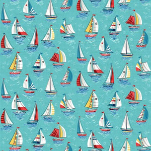 Makower - Nautical Yachts - Turquoise