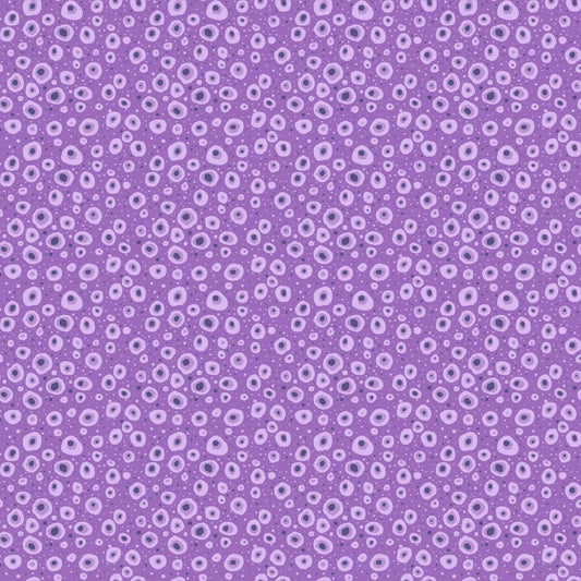 Makower Fabrics - Dino Spot Lilac