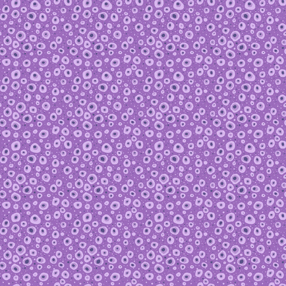 Makower Fabrics - Dino Spot Lilac