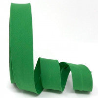 PolyCotton Bias Binding - 30mm - Emerald