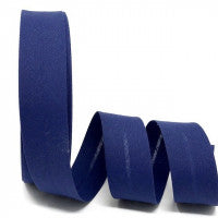 PolyCotton Bias Binding - 30mm - Royal Blue
