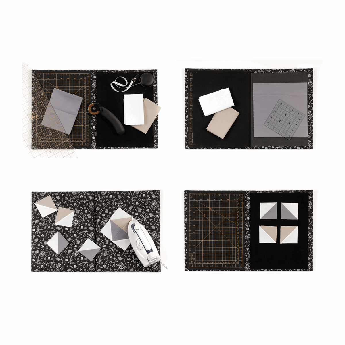 Hemline Gold - Quilters Multi-Mat: A4 (30 x 24cm): Hemline Gold Notions Print