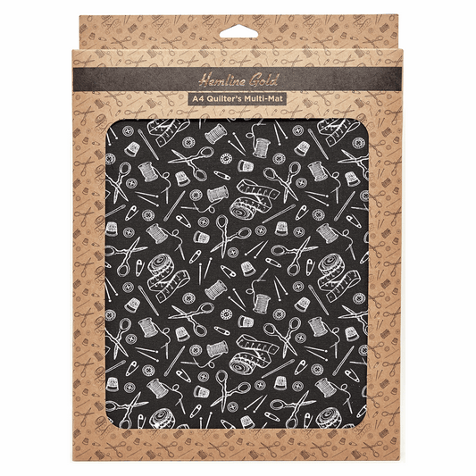 Hemline Gold - Quilters Multi-Mat: A4 (30 x 24cm): Hemline Gold Notions Print