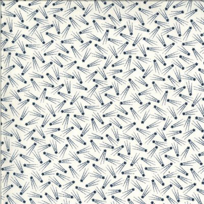 Moda - American Gatherings - Shooting Stars - Cream Navy