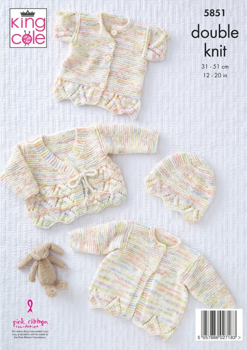 King Cole Knitting Pattern -5851