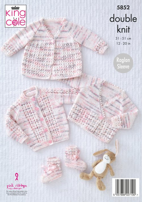 King Cole Knitting Pattern - 5852