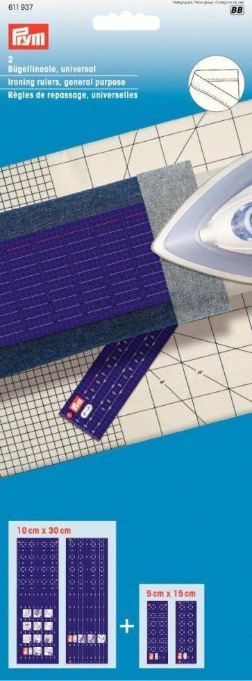 Prym Ironing Rulers, General Purpose - 2 Pieces