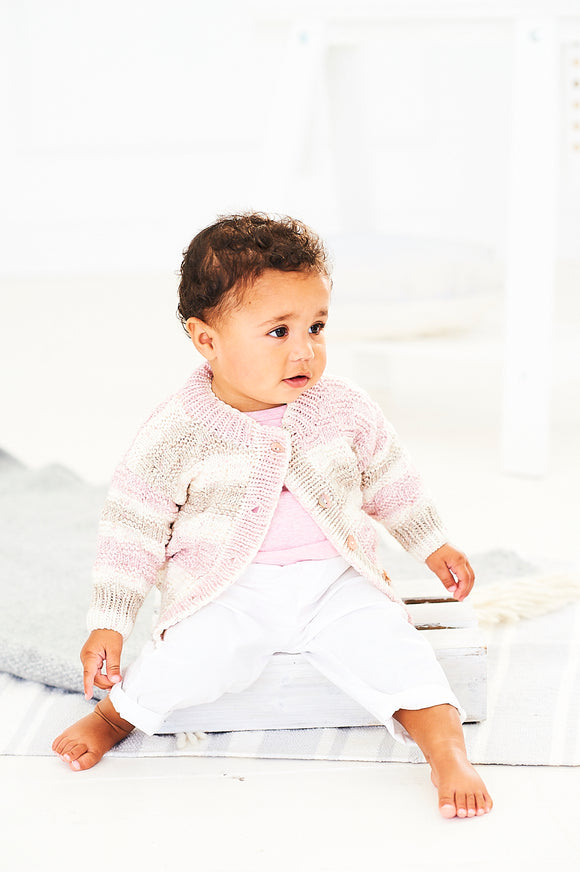 Stylecraft Bambino Prints DK Knitting Pattern 9744