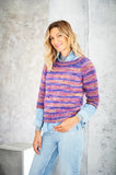 Stylecraft Amor Aran Knitting Pattern 9800