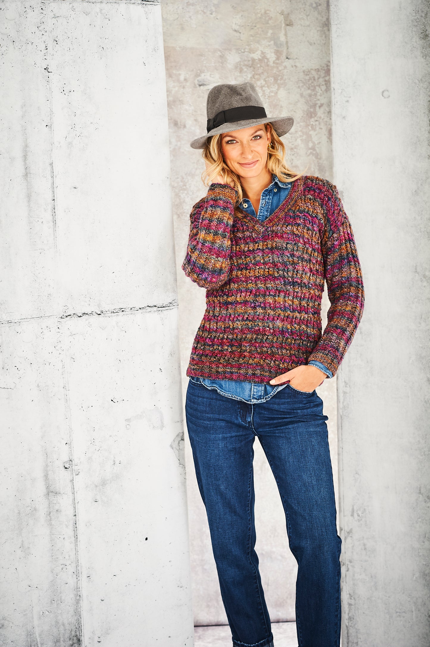 Stylecraft Amor Aran Knitting Pattern 9802