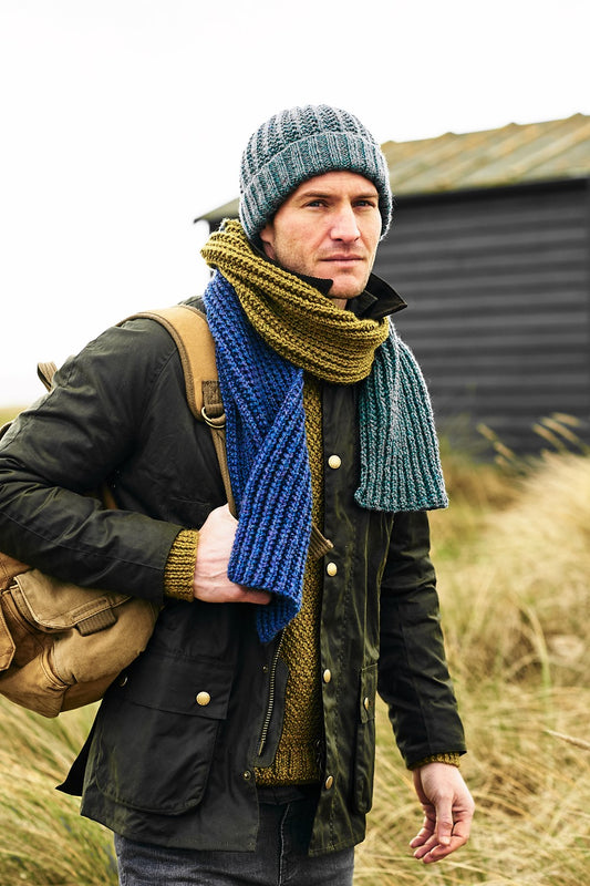 Stylecraft Knitting Pattern 9878 - Highland Heathers Aran