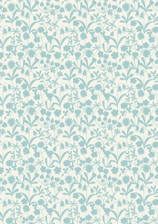Lewis & Irene - Bluebell Woods Reloved - Duckegg Floral Silhouette