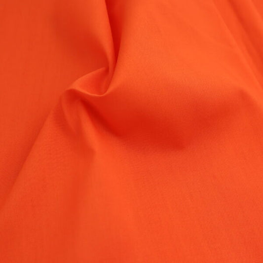 PolyCotton Plain - Orange