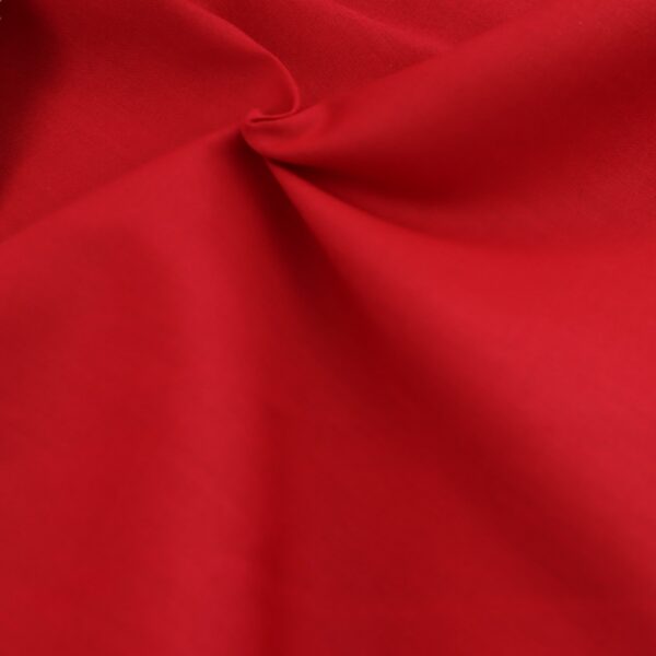 PolyCotton Plain - Cherry