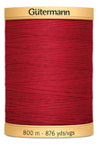 Gutermann COTTON 800M  (Red)