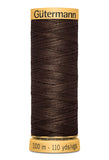 Gutermann Cotton Thread (100M) (Brown)