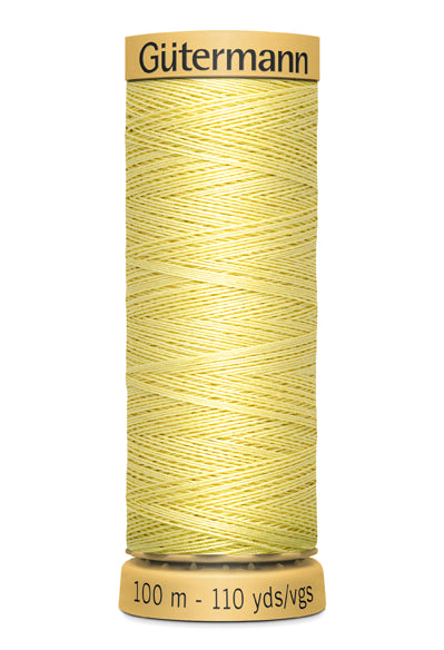 Gutermann Cotton Thread (100M) (Yellow)