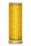 Gutermann Cotton Thread (100M) (Yellow)