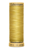 Gutermann Cotton Thread (100M) (Yellow)