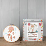 Crafty Kit Company Jellyfish Cross Stitch Kit