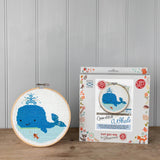 Crafty Kit Company Whale Cross Stitch Kit