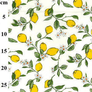Cotton Poplin - Lemons