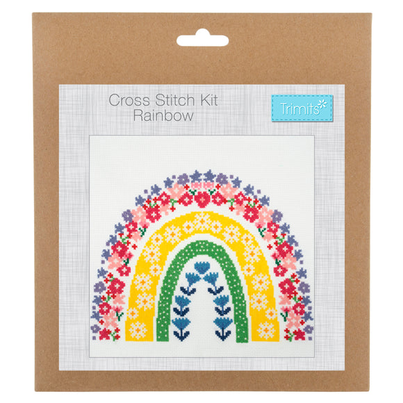 Cross Stitch Rainbow Kit