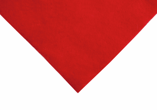 Wool Mix Felt by the Metre - Red