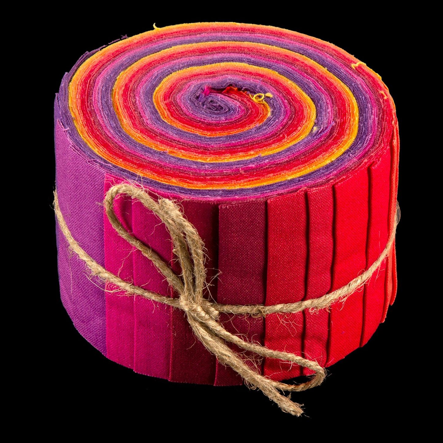 Fabric Freedom - Natures Moods 20 Piece Quilting Cotton Fabric Strip Roll - 20 x 2.5" by 44" - Birds of Paradise