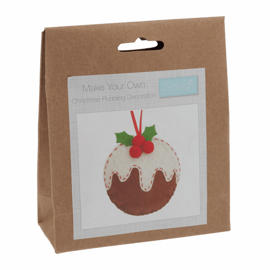 Felt Decoration Kit - Xmas Pud
