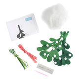 Felt Decoration Kit - Christmas: Mistletoe