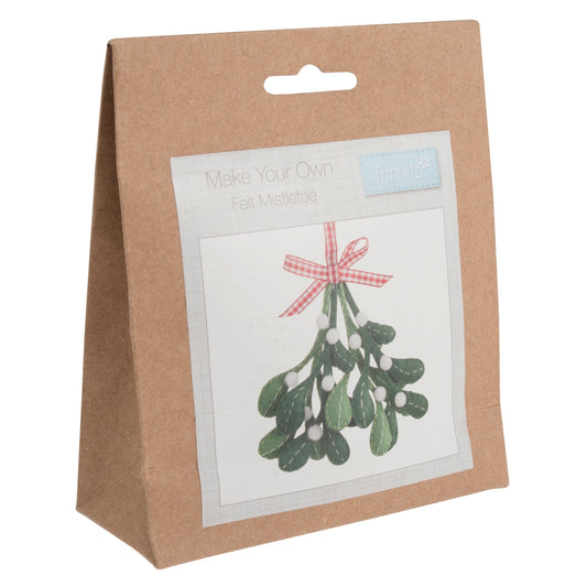 Felt Decoration Kit - Christmas: Mistletoe