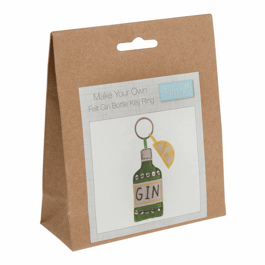 Felt Decoration Kit - Gin Bottle