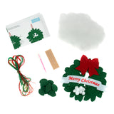 Felt Decoration Kit - Christmas: Wreath