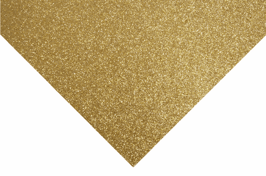 Stiff Glitter Felt - Gold