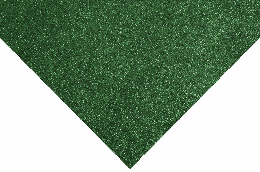 Stiff Glitter Felt - Green