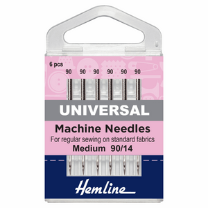 Hemline Universal Machine Needles 90/14