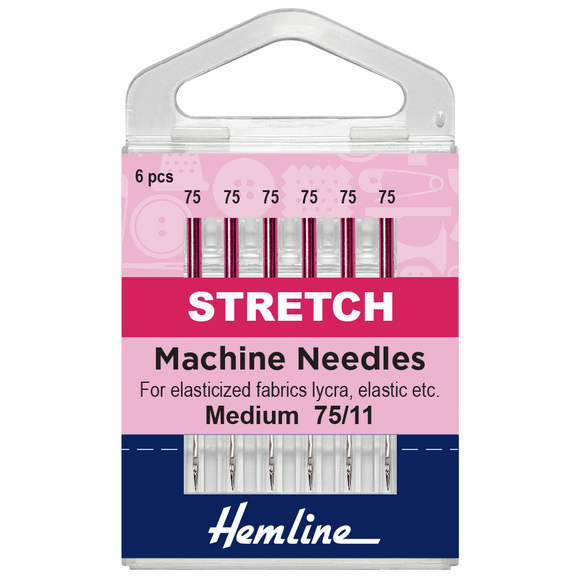 Hemline Stretch Machine Needles 75/11