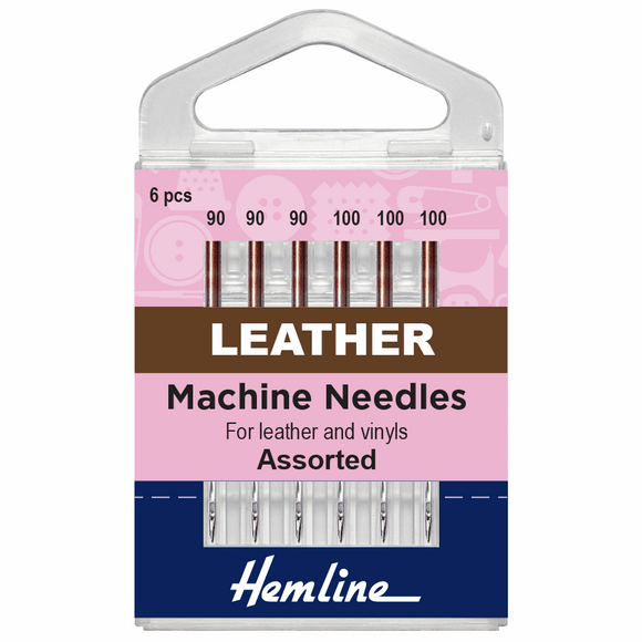Hemline Heavy Assorted Leather Machine Needles