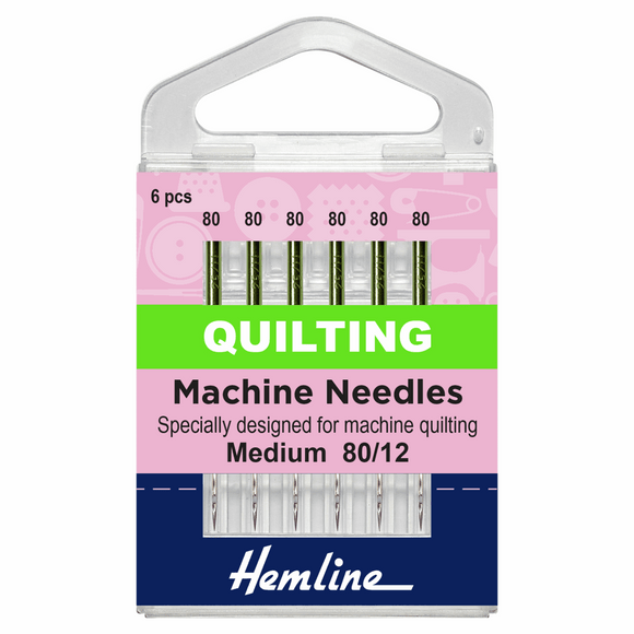 Hemline Quilting Machine Needles 80/12