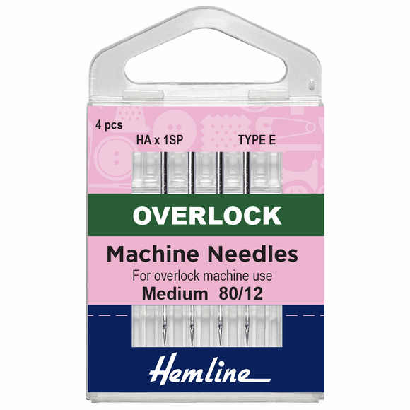 Hemline Overlock Machine Needle 80/12
