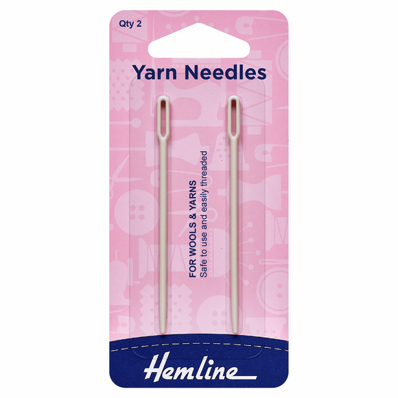 Hemline Plastic Yarn Needles