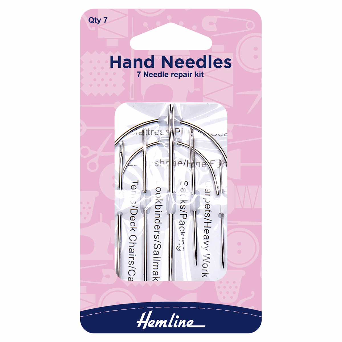 Hemline Hand Needle Repair Kit