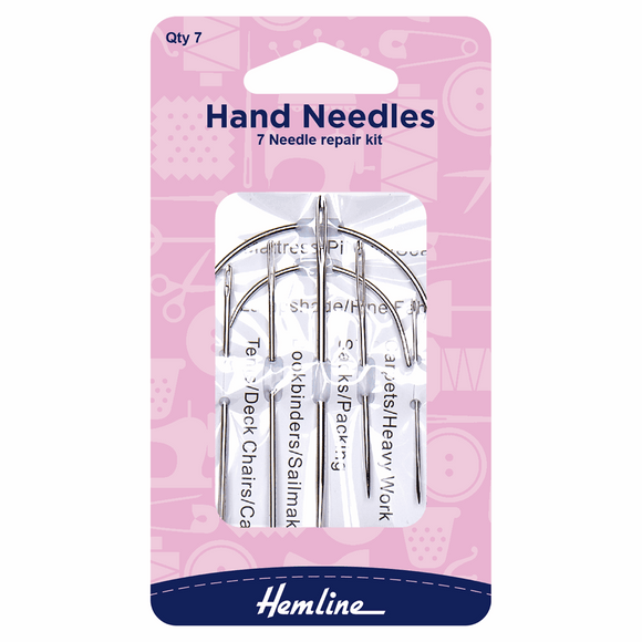 Hemline Hand Needle Repair Kit