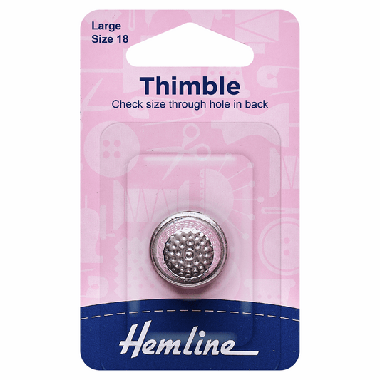 Hemline Metal Thimble - Large