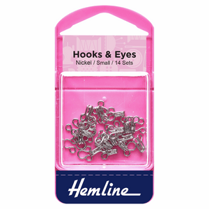 Hemline Hooks & Eyes Size 1