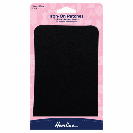 Hemline Iron On Patches