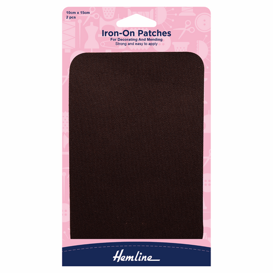 Hemline Iron on Patches