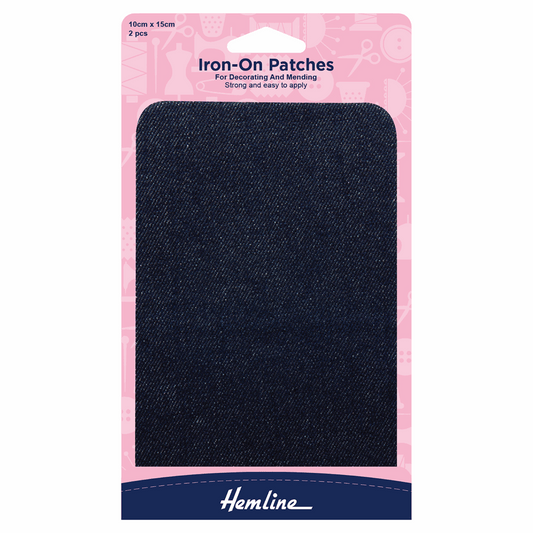 Hemline Iron On Patches